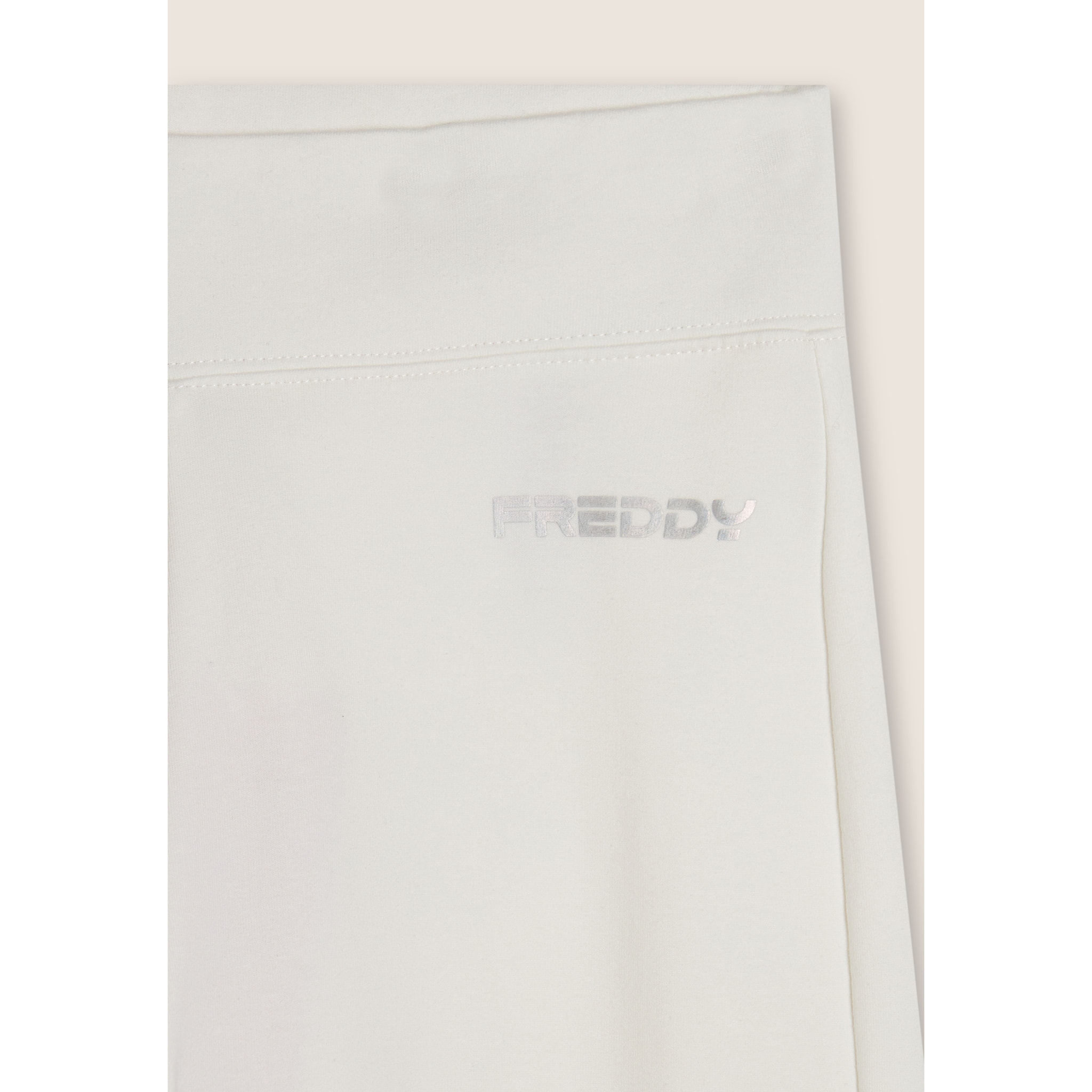 Leggings a zampa in felpa elasticizzata