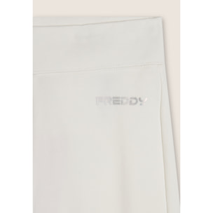 Leggings a zampa in felpa elasticizzata