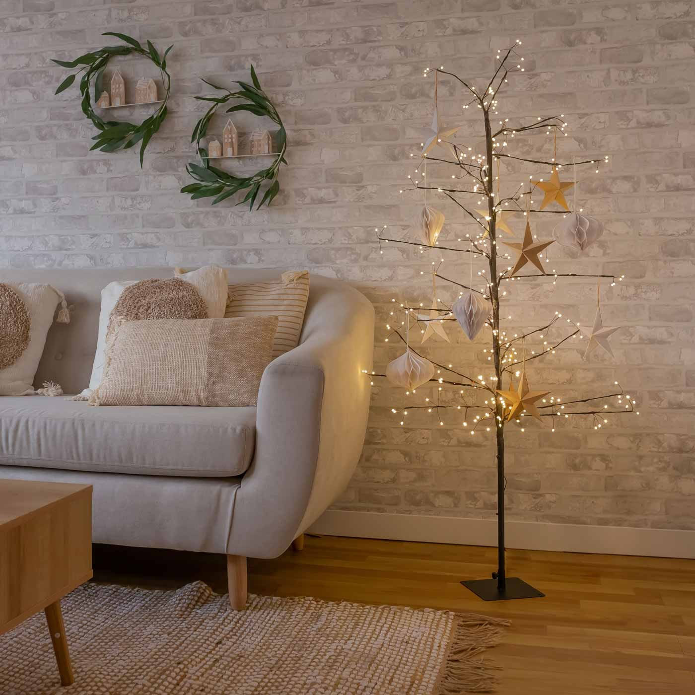 árbol navidad kemi led 150cm