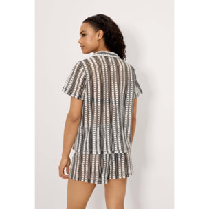 T-shirt a maniche corte Nero