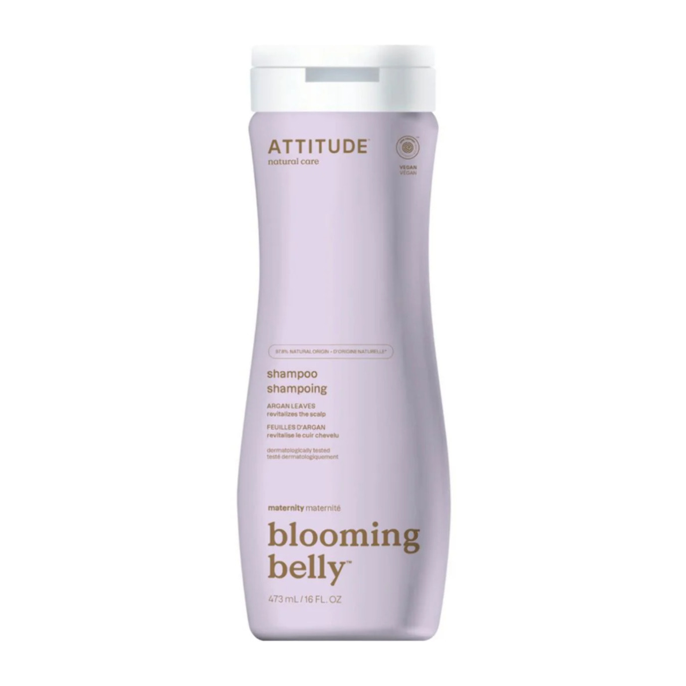 Super leaves maternity Champú - Argán, Attitude, 473mL