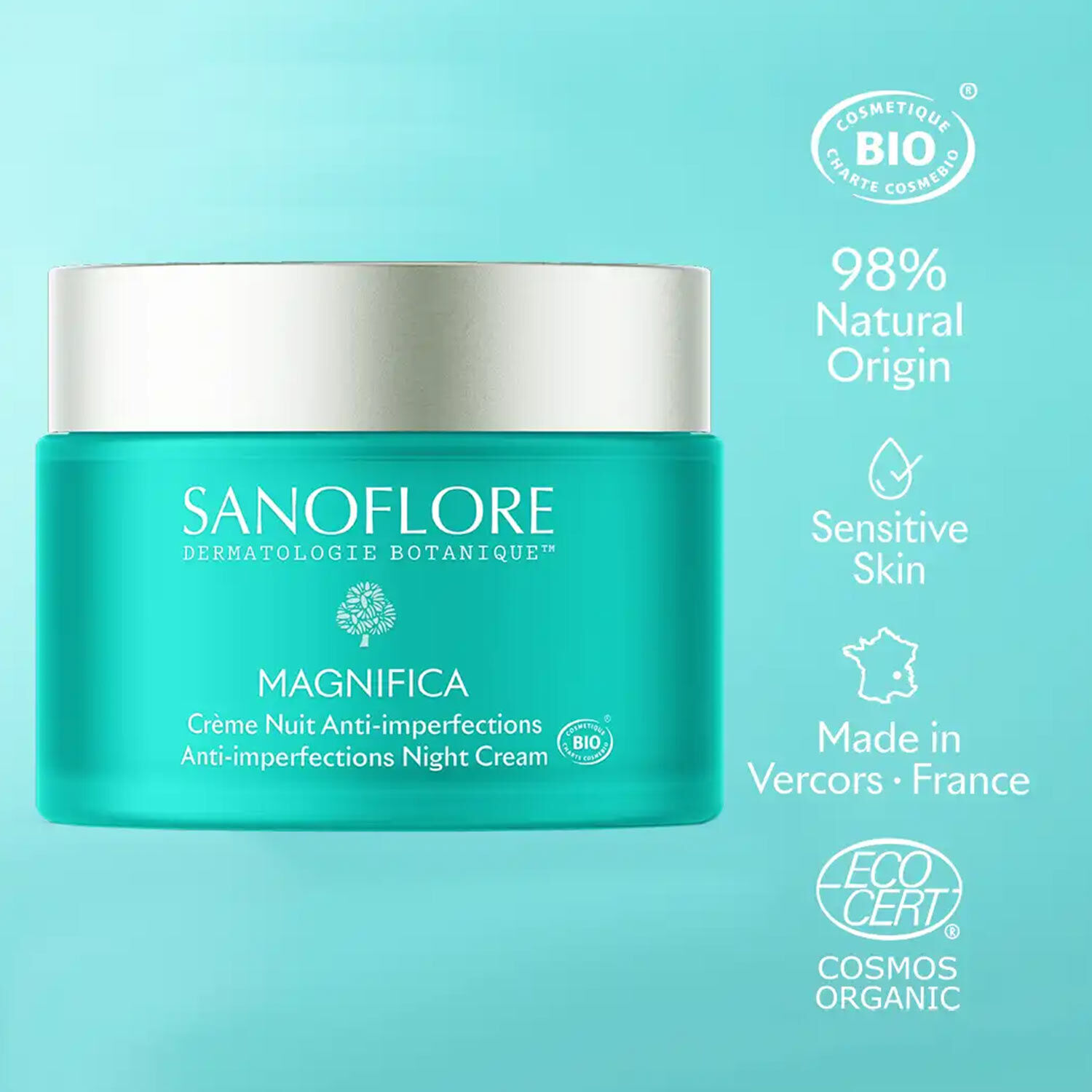 Crème de Nuit Magnifica - Soin Perfecteur de Peau 50 ml