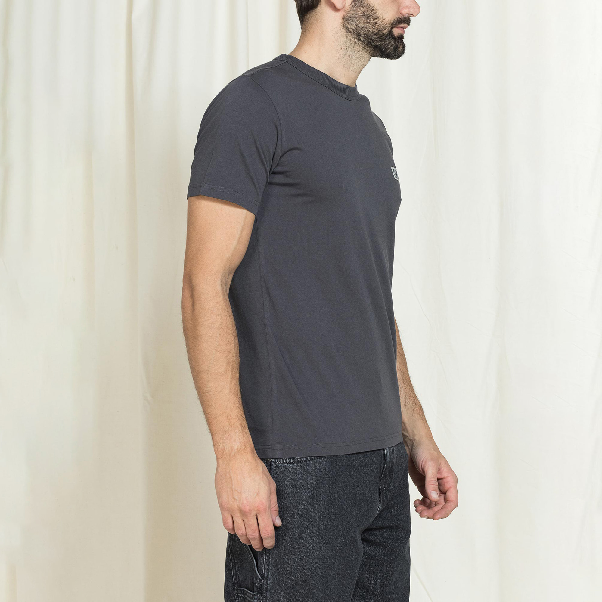 T-SHIRT VINTAGE CON PATCH CAPSULE CARRERA THE BLUE AGE REPLICA