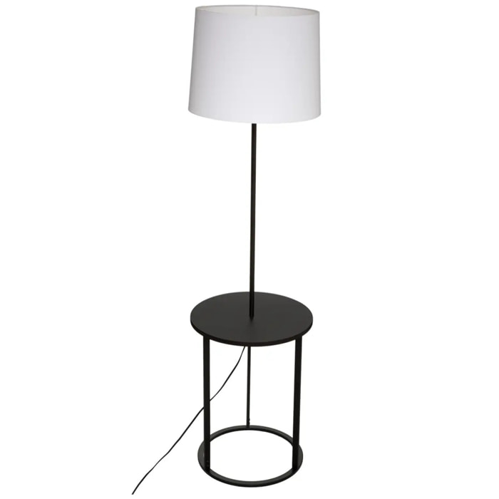 Lampadaire "Gil" - noir H149 cm