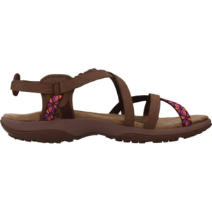 Sandalias Mujer Reggae Slim Vacay Marron