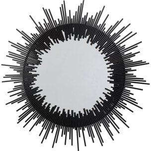 Miroir Sun Rise 104cm noir Kare Design