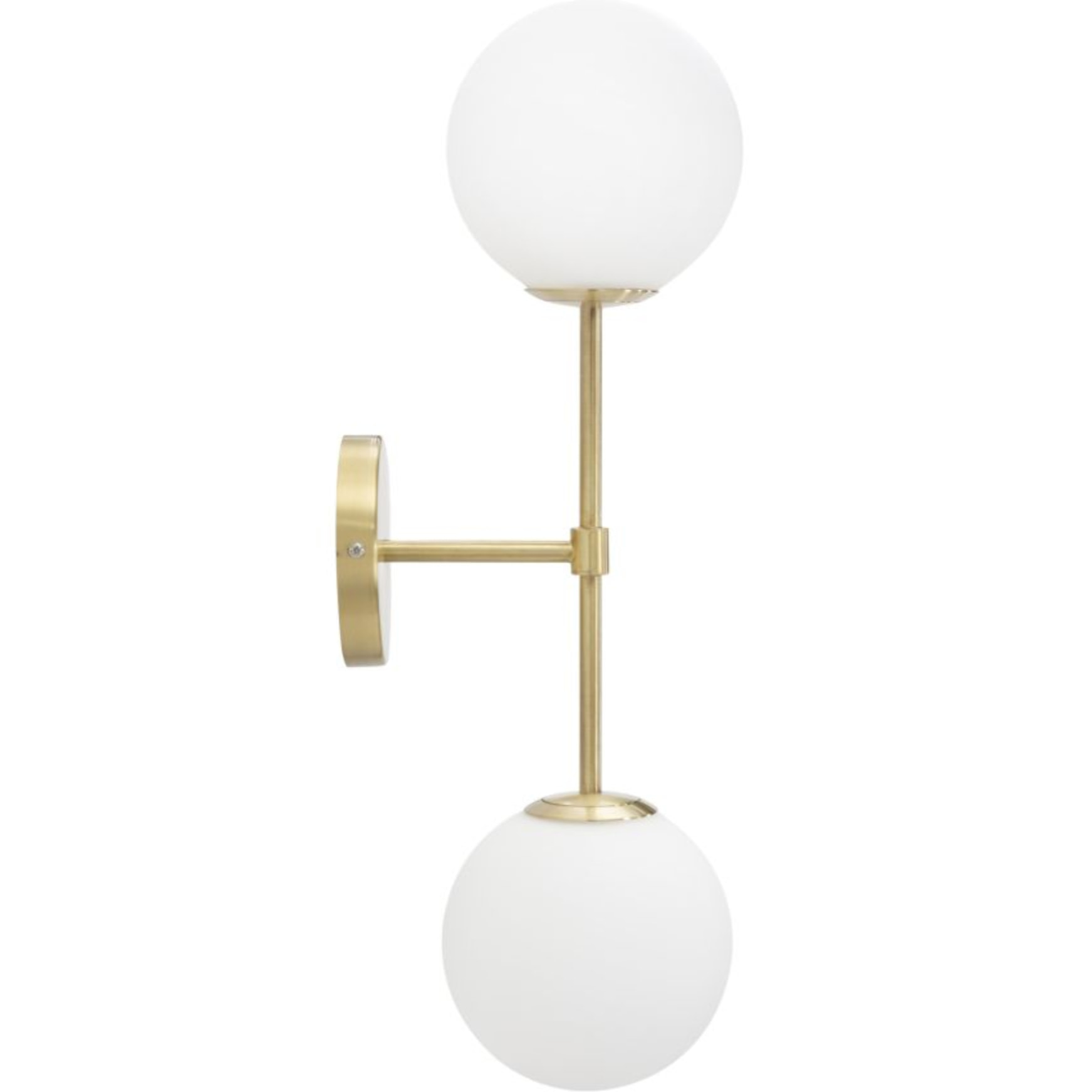 LAMPADA DA MURO GLAMY DOPPIA CM 15x21x55