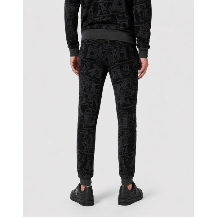 PHILIPP PLEIN Pantalones de chándal de punto