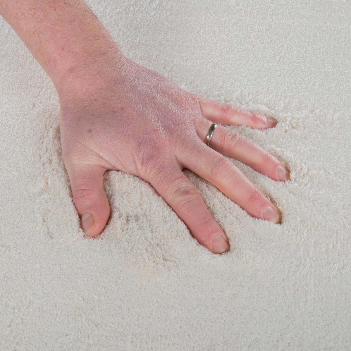 Tapis Shaggy MITA lavable en machine à 30°C