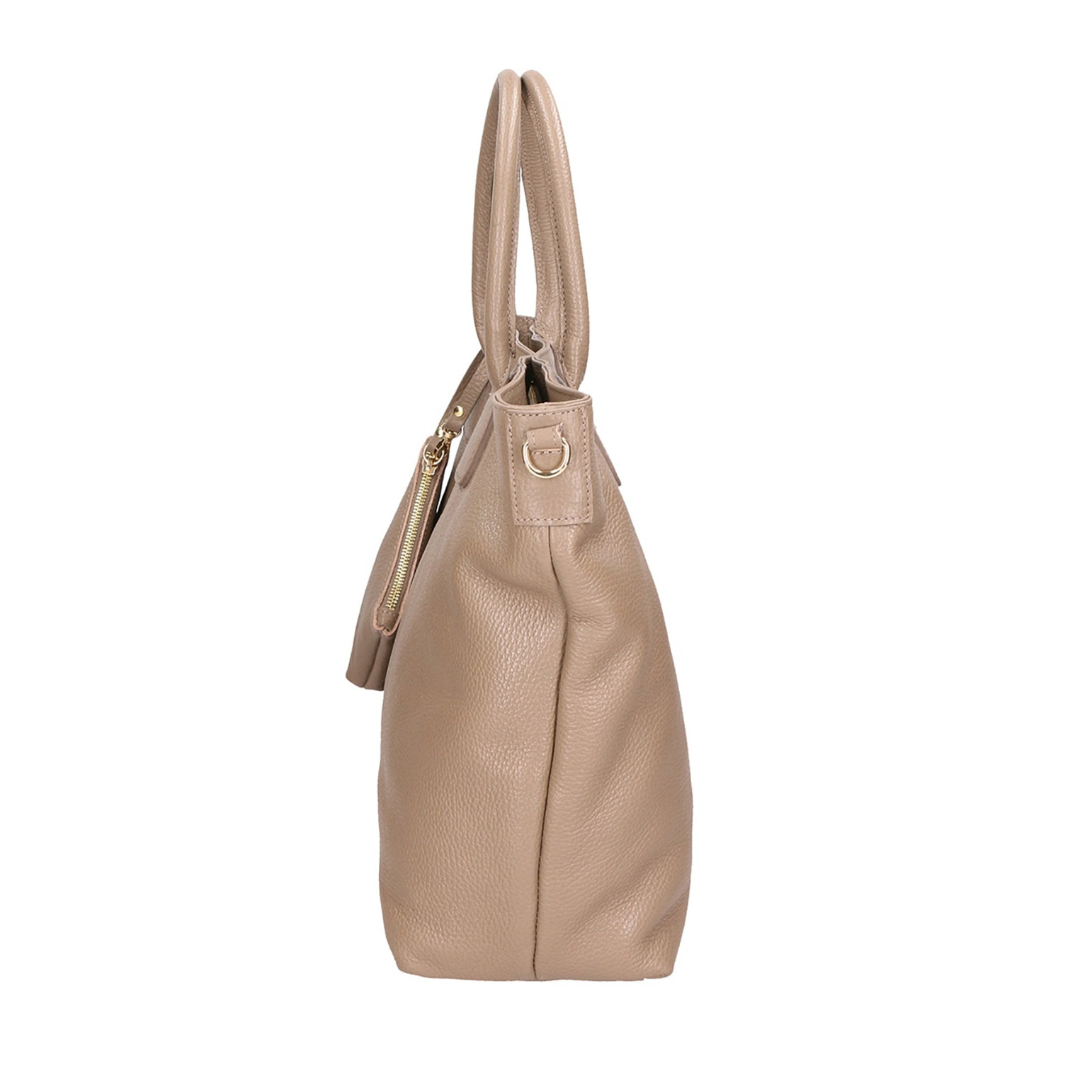 Borsa a mano da donna Made in Italy - Modello Wladimira - Vera pelle - 43.0 x 33.0 x 9.0 cm