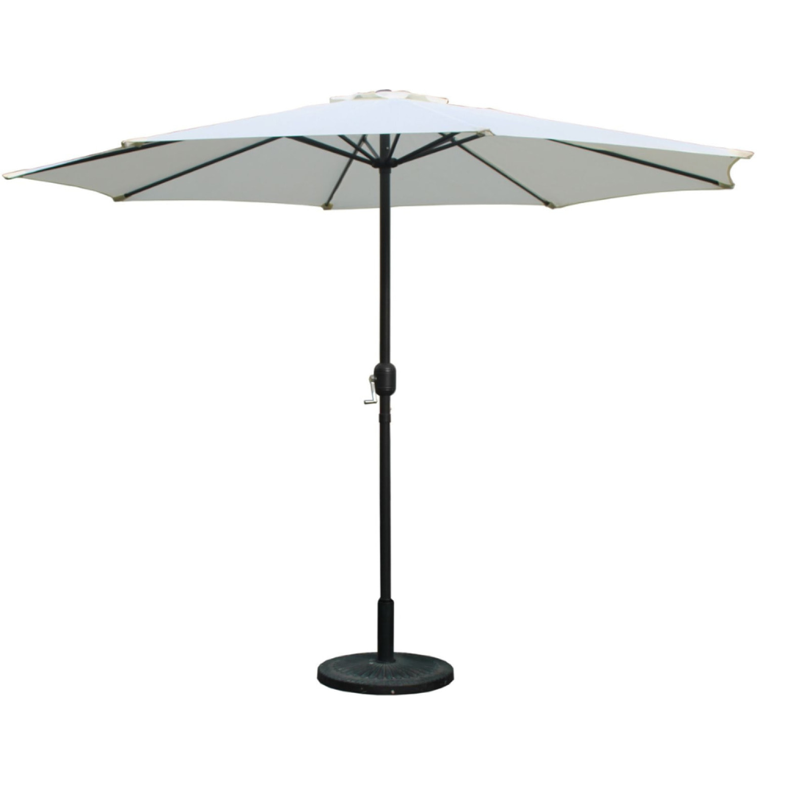 Parasol  ecru  rond 2,94 x 2,94 m PORTO