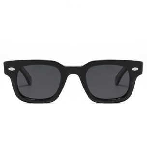 Gafas de sol PALO ALTO BUCHANAN - Negro brillante / Polarizada ahumada