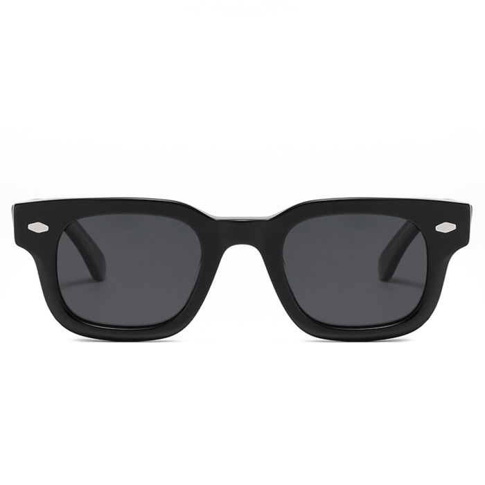 Gafas de sol PALO ALTO BUCHANAN - Negro brillante / Polarizada ahumada