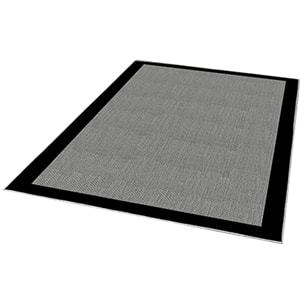 Alfombra de poliester estampada 60 x 100cm gris