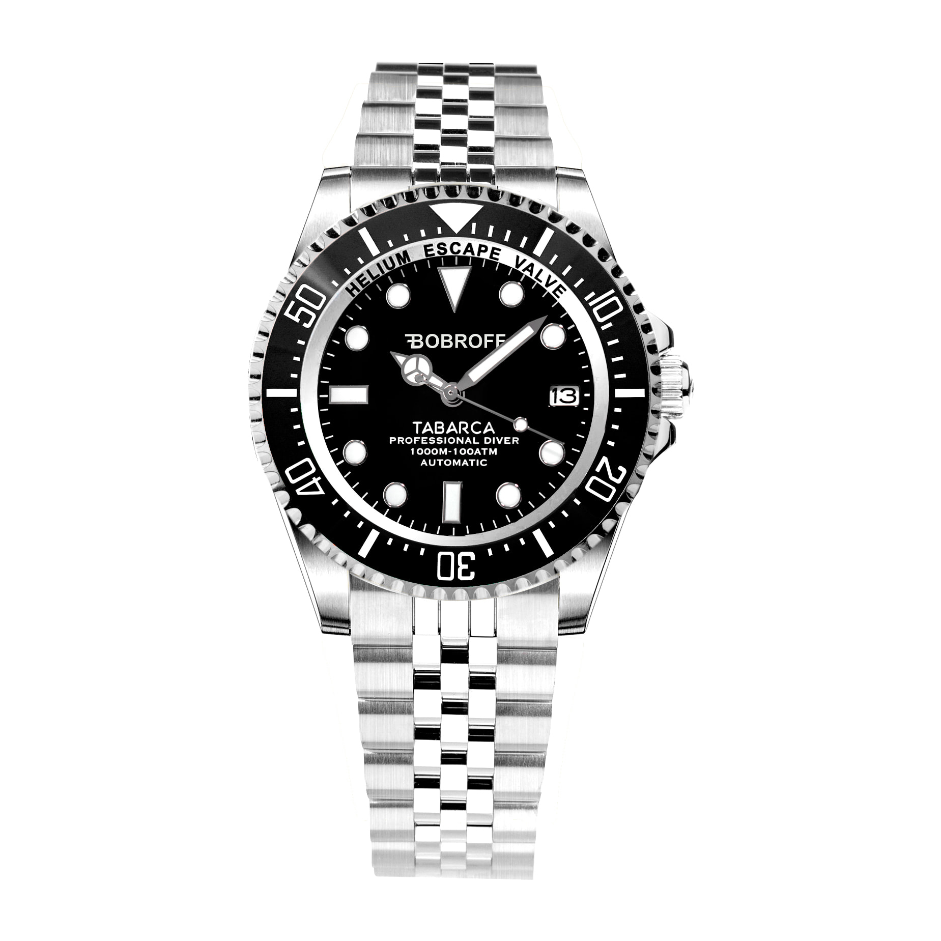 Reloj Bobroff BF0001-BFSTJ Hombre Analogico Automatico con Correa de Acero inoxidable