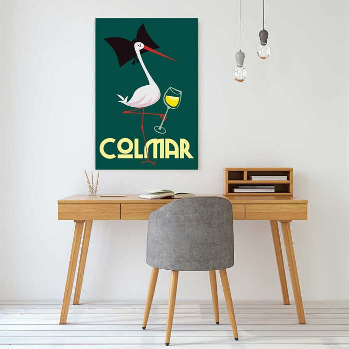 Tableau cigogne de colmar Toile imprimée