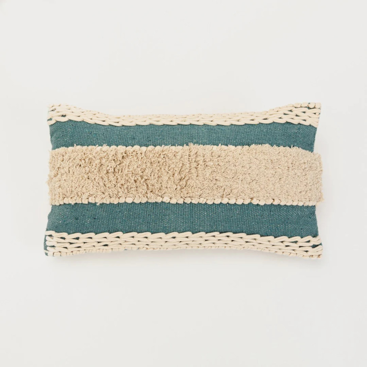 Cuscino rettangolare cotone 30x50 Domus senape - federa+imbottitura