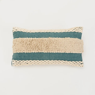 Cuscino rettangolare cotone 30x50 Domus senape - federa+imbottitura