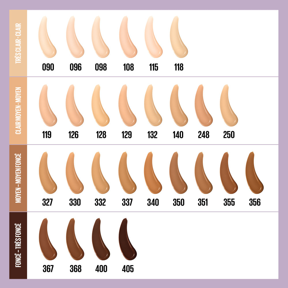 Maybelline New York Superstay 30H Lumi-Matte Fond de Teint 351