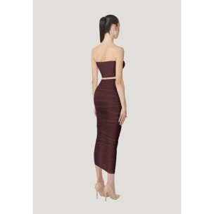 Gonna Sheer Drape Skirt
