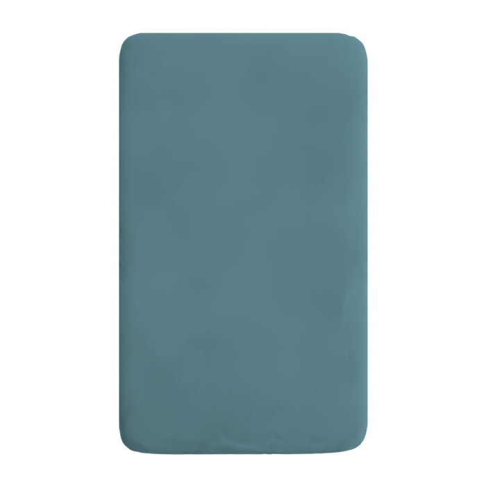 LENZUOLO SOTTO CON ANGOLI MAX COLOR, 100% COTONE MADE IN ITALY - PIAZZA E MEZZA