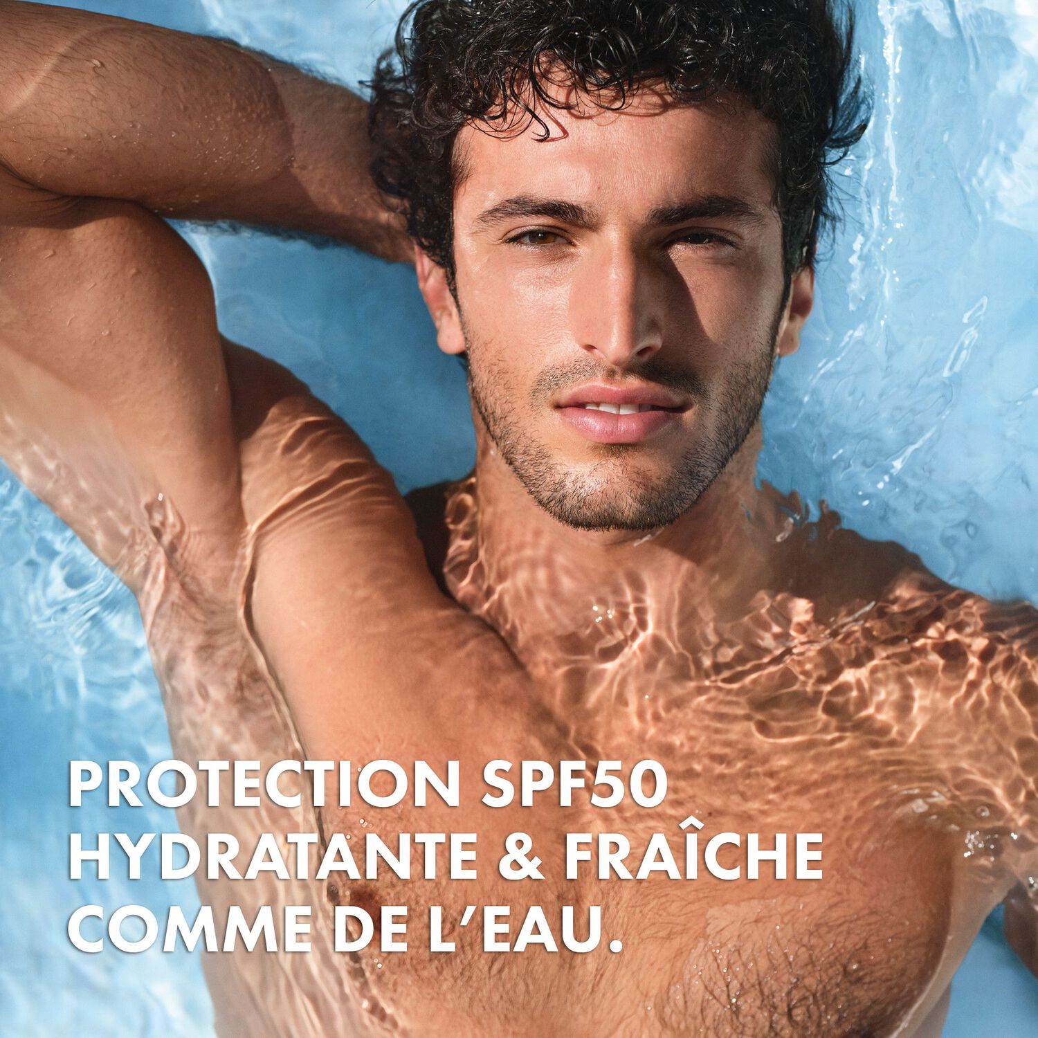 Capital Soleil UV-Aqua SPF50 - Spray Hydratant Invisible Resistant a l'Eau 200 ml
