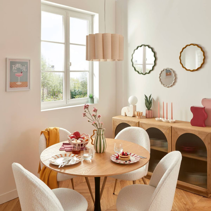 Suspension Rona beige H120cm