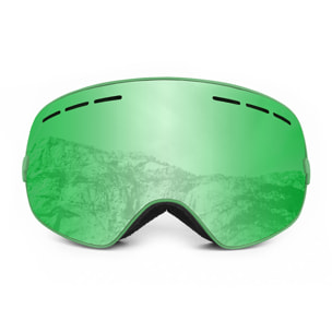 GAFAS DE SKI OCEAN CERVINO de color Verde