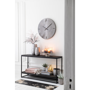 J-Line vase Irrégulier Rugueux - céramique - argent - large - 41 cm de hauteur