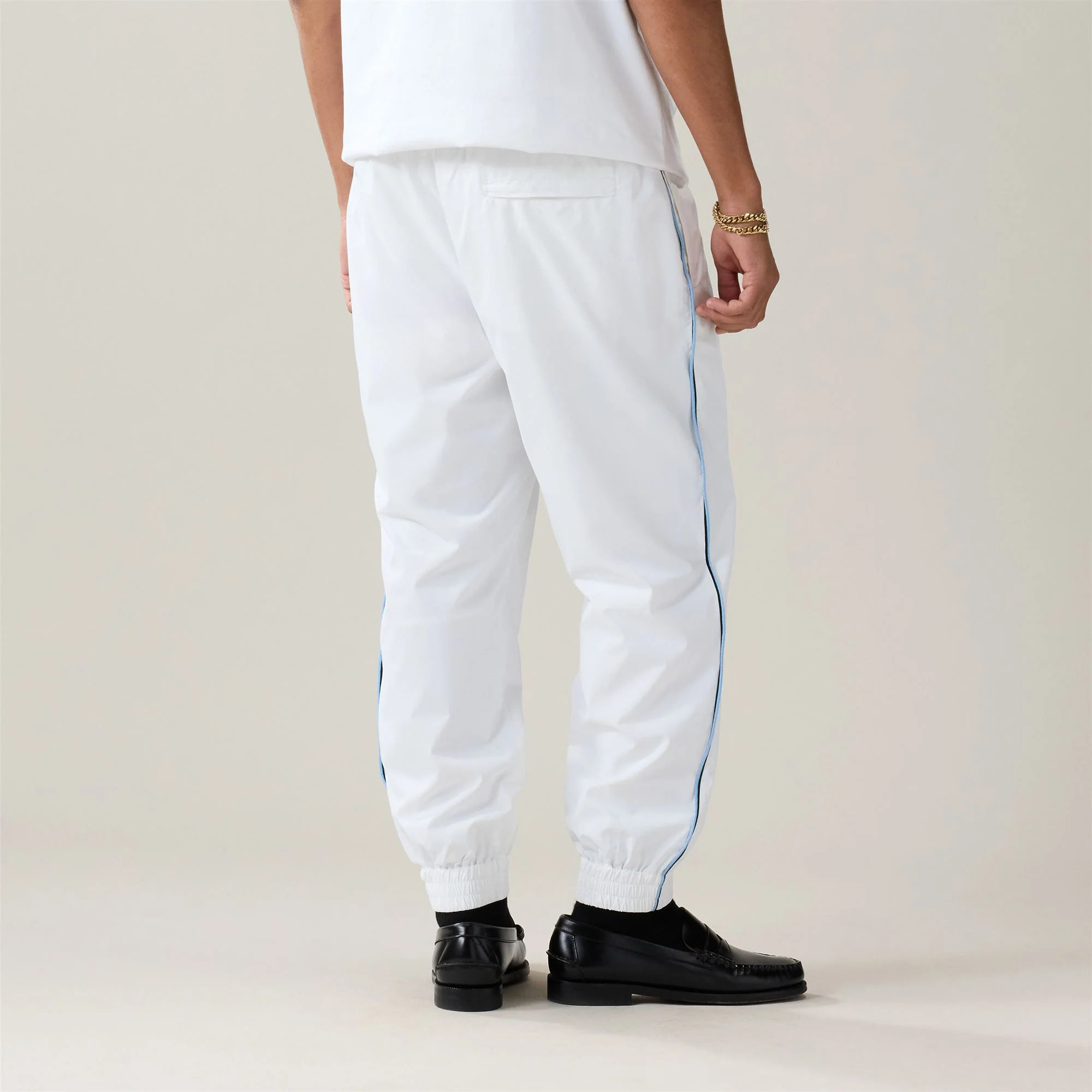 Kappa - Pantaloni Uomo Bianco - Authentic Solorit