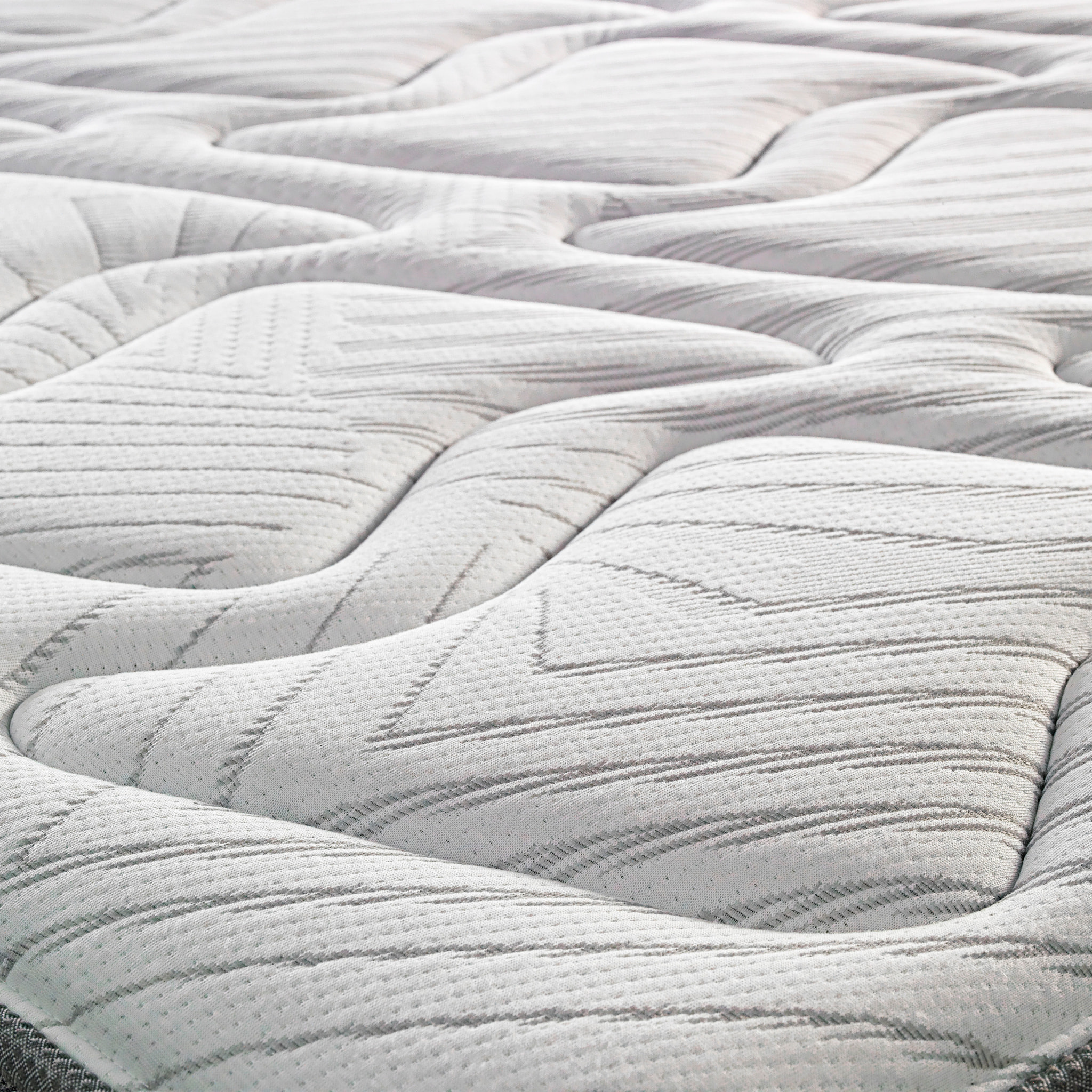 Colchón Muelles Ensacados y Viscoelástico 27cm Hilo de Carbono y Biocerámico Confort Hotel CERAMIC PRESTIGE · ROYAL SLEEP