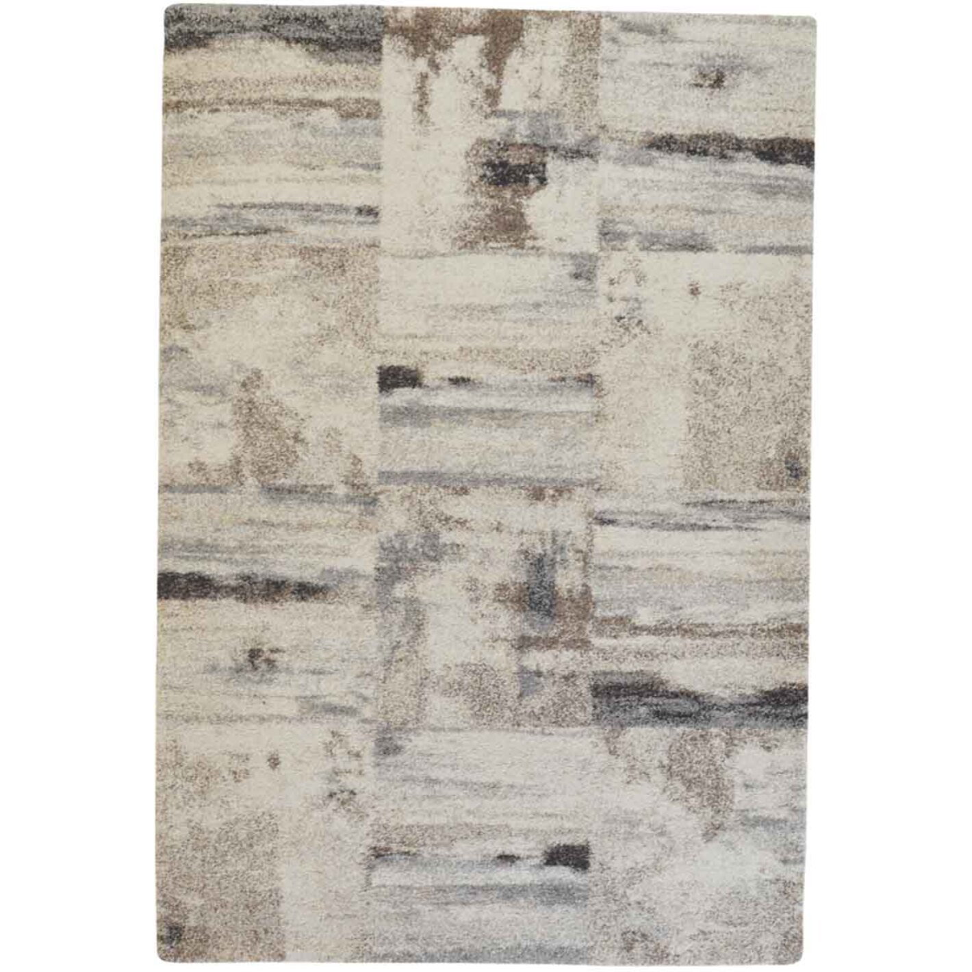 Tappeto Moderno Soggiorno Salotto Grigio