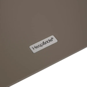 Table d'appoint de jardin Venuzia 50x30x50cm café