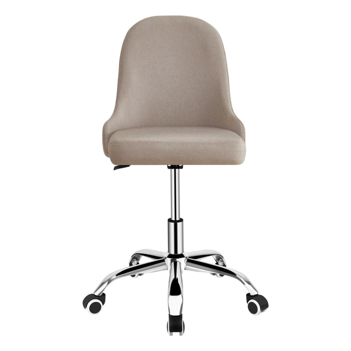 Sedia da ufficio in lino colore grigio- Abby