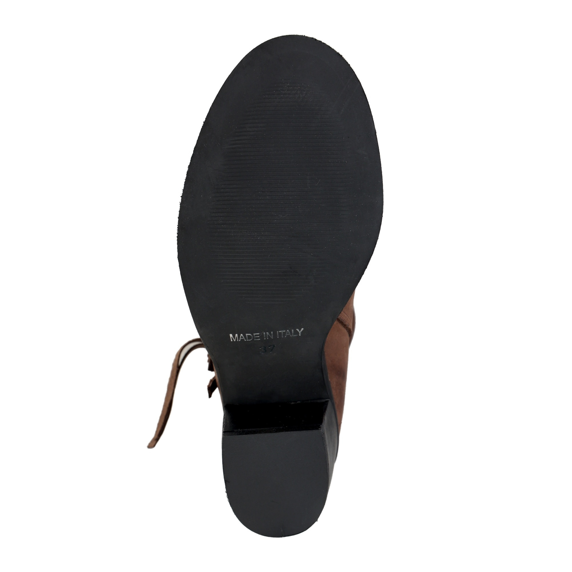 Stivaletti in pelle di vitello con tacco comodo