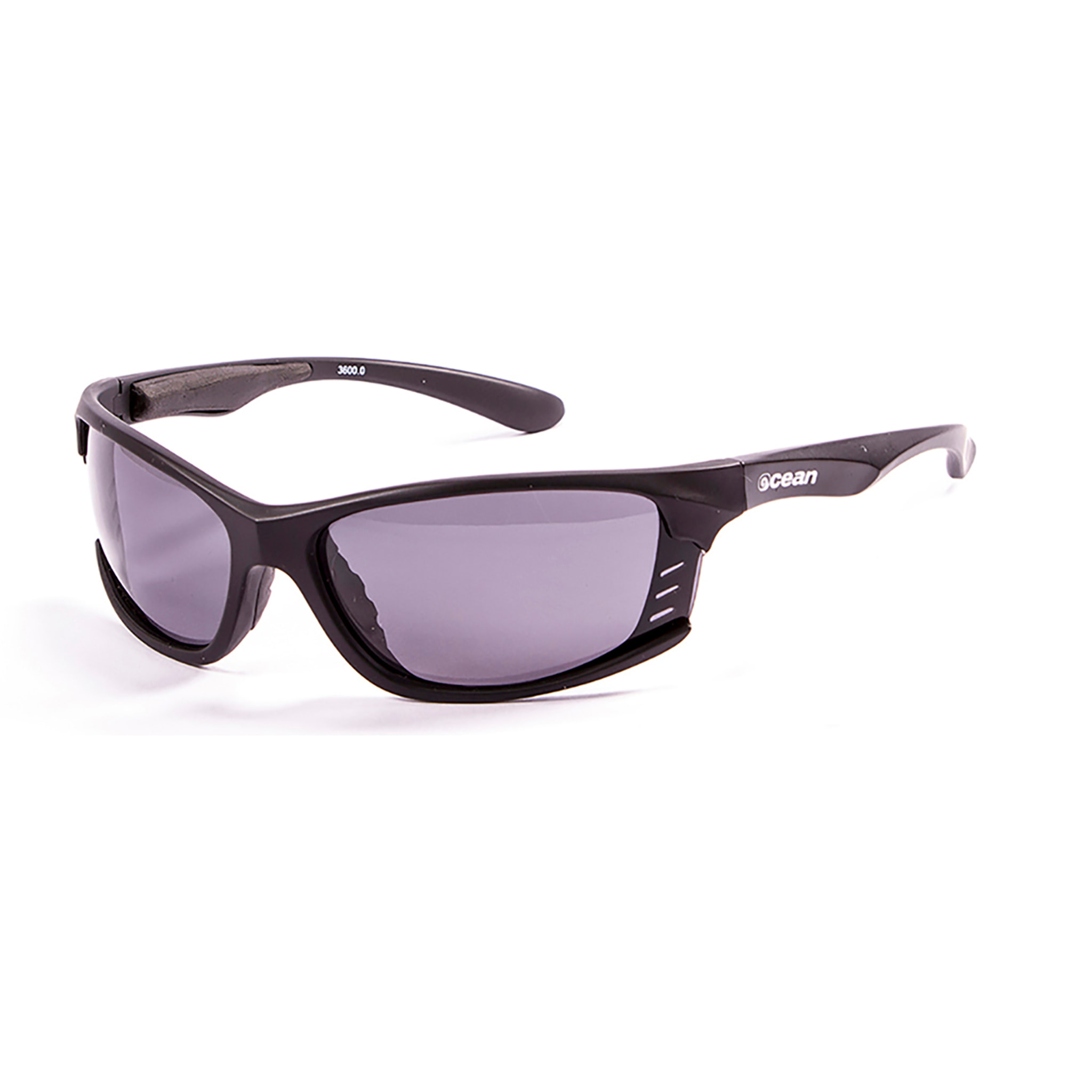 Gafas de deportes acuáticos OCEAN CYPRUS - Negro mate / Ahumada