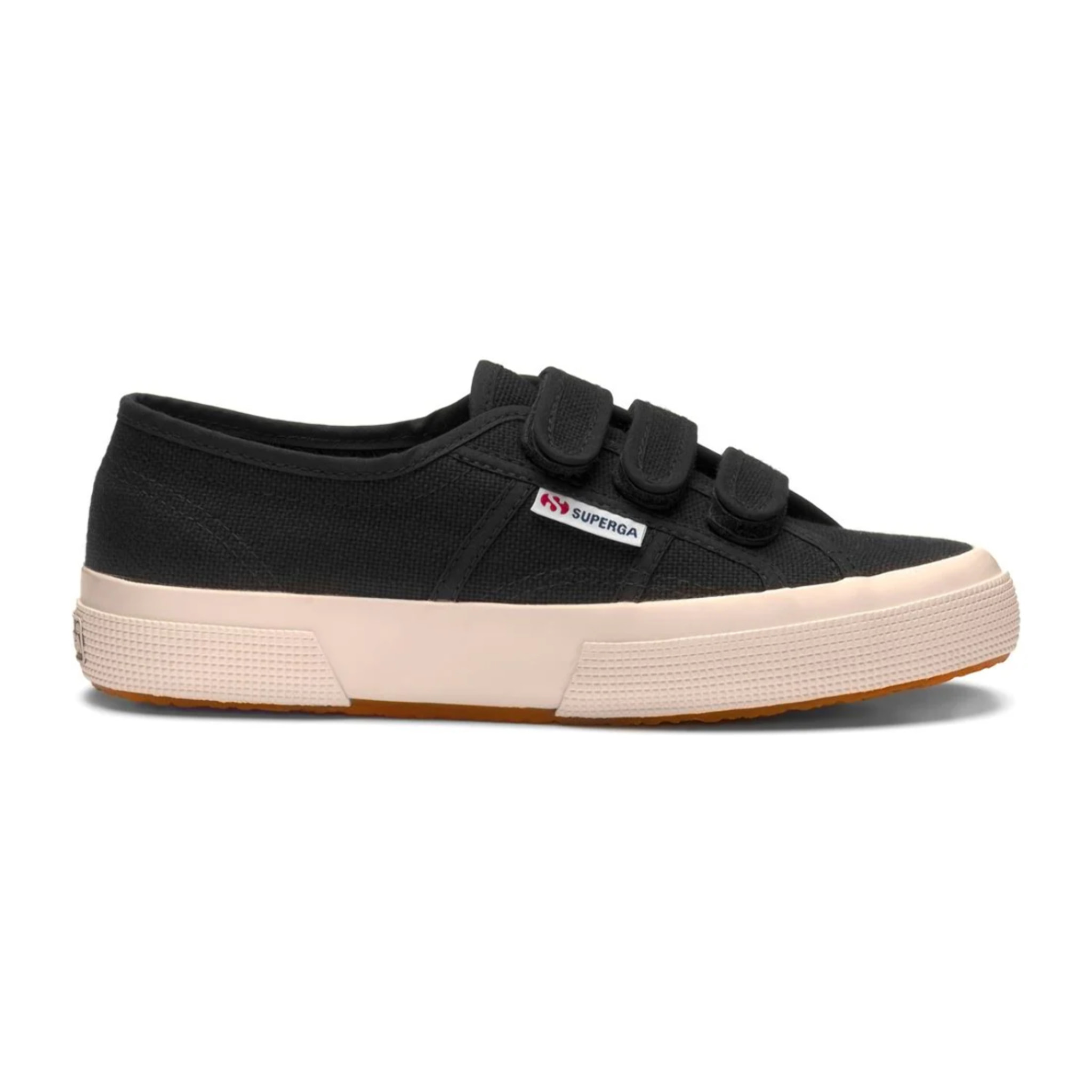 Superga - Uomo Donna Nero - 2750-Cot3Strapu