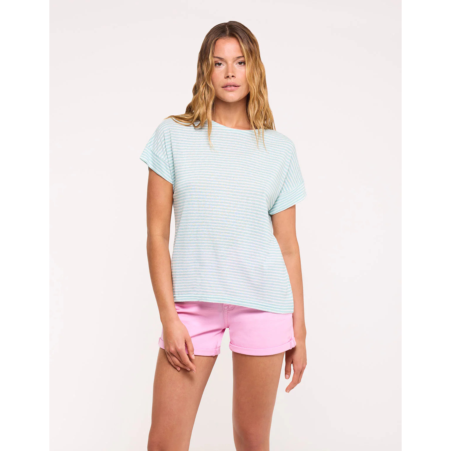 Camiseta Manga Corta Turquesa - Solfidea