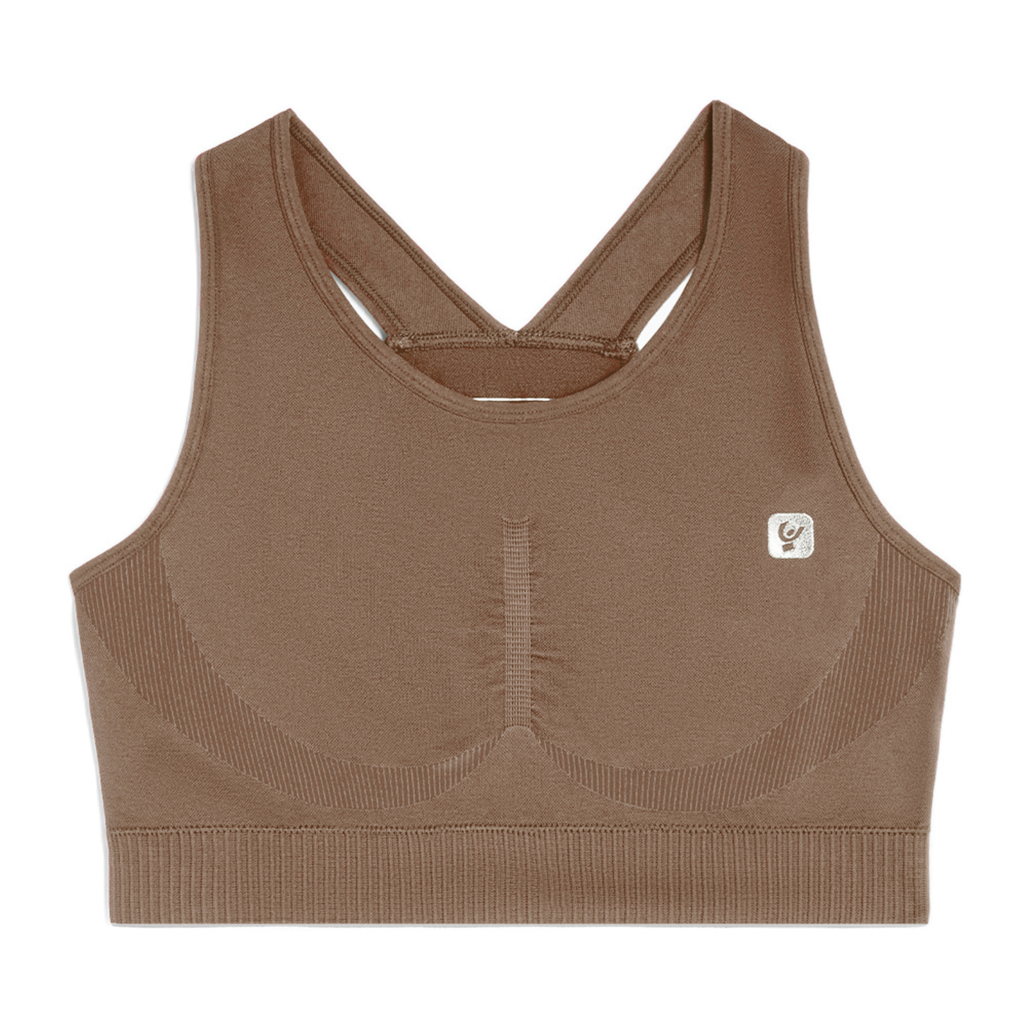 Reggiseno seamless sostegno medio con spalline incrociate