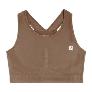 Reggiseno seamless sostegno medio con spalline incrociate