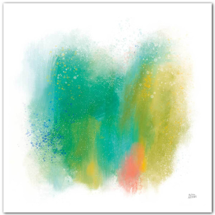 Poster happy green Affiche seule