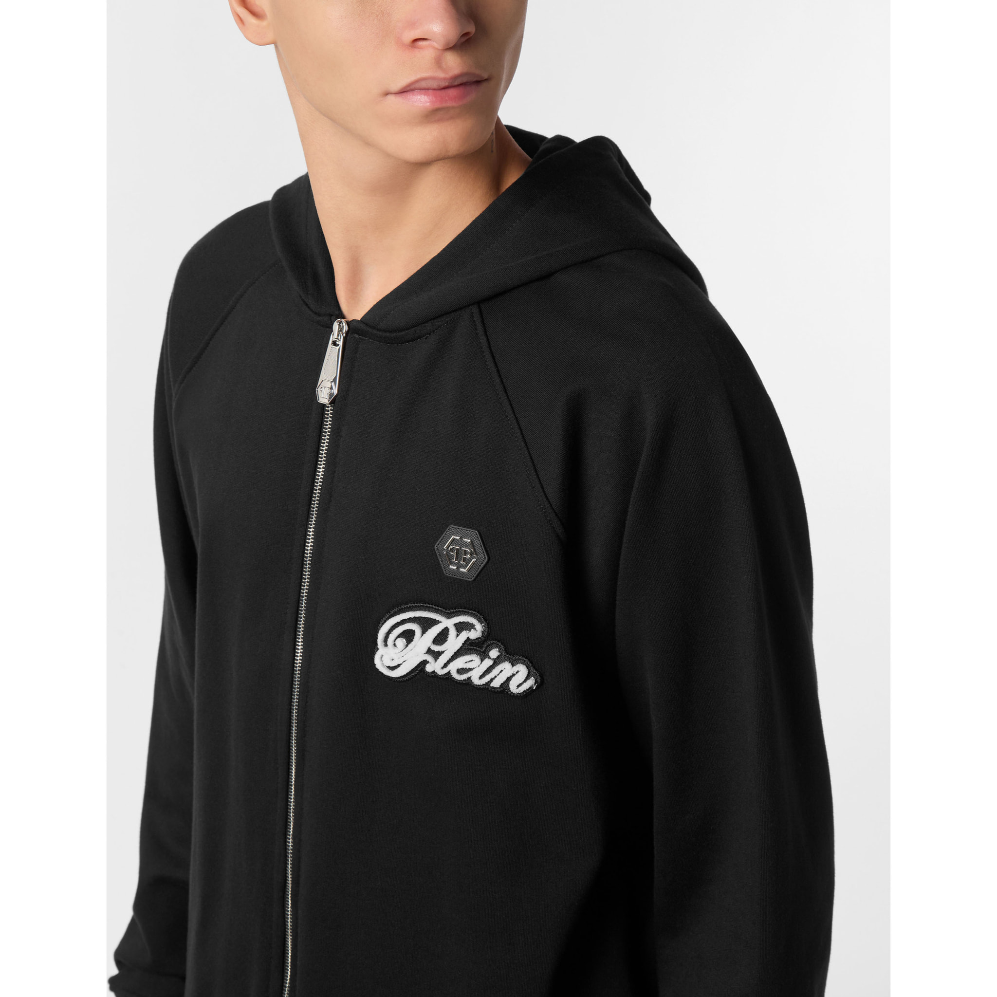 PHILIPP PLEIN Hoodie Sweatjacket SIGNATURE