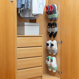 Zapateros Adhesivos Shohold InnovaGoods Pack de 4 uds