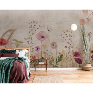 Papier peint panoramique Manosque - Un décor mural de 10 lés (480x270cm), créé et fabriqué en France