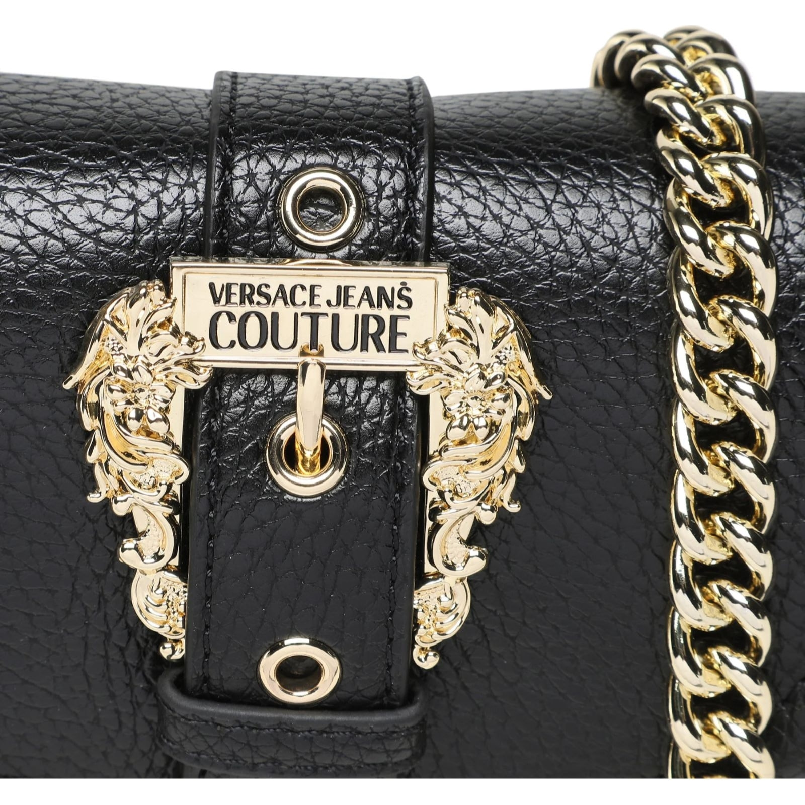 Versace Jeans Couture baroque detalle crossbody bolso