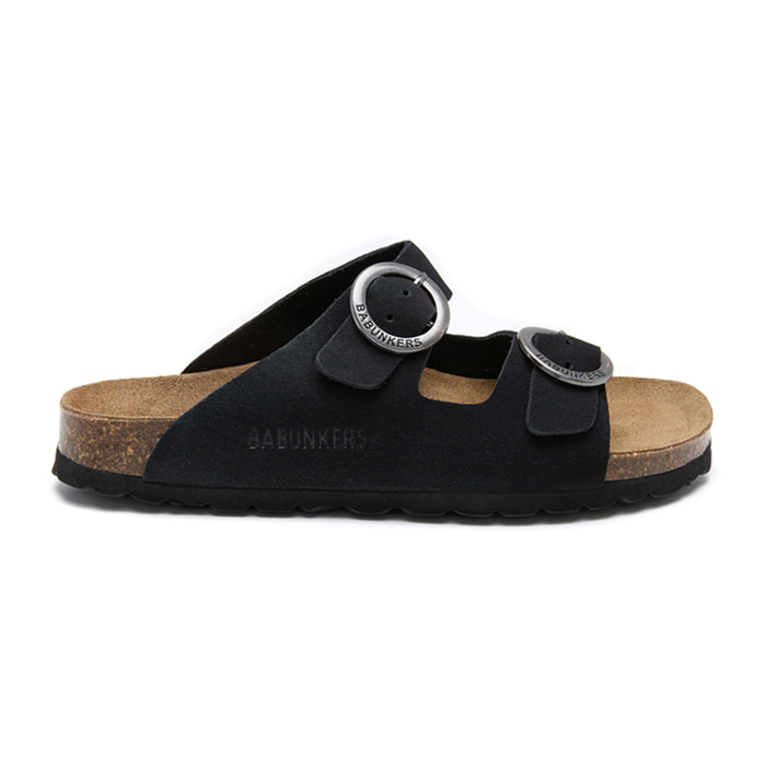 SANDALIA BARCELONA BABUNKERS NEGRO