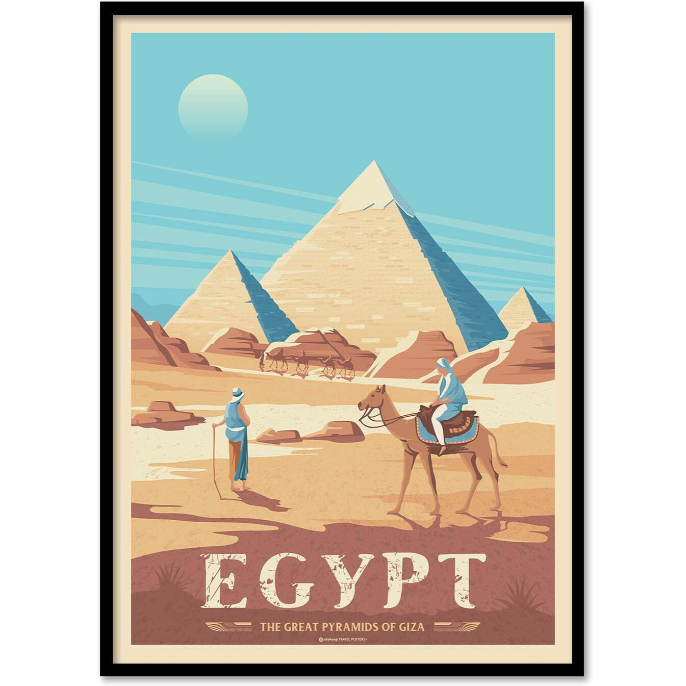 Affiche - Egypt - Olahoop Travel Posters