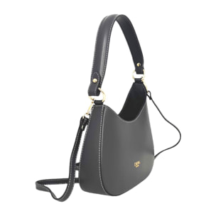 Bolso de hombro Cheval Firenze Camilla Gris Oscuro