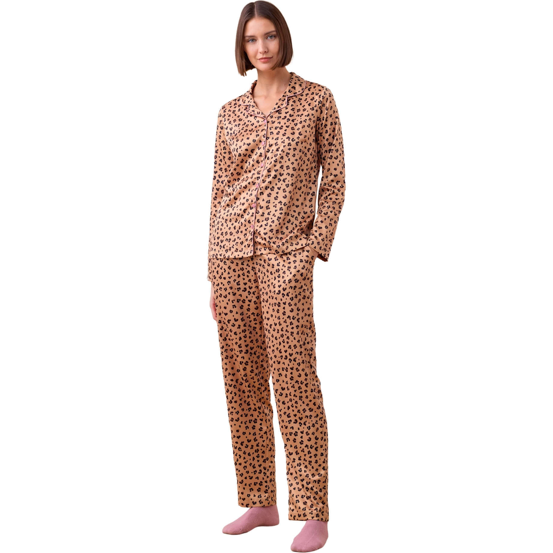 Pigiama donna raso articolo animalier. Noidinotte