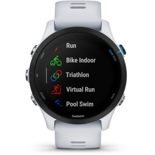 Montre sport GARMIN Forerunner 255 Music Whiitestone